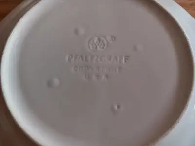 Vintage 2 Pfaltzgraff Tea Rose Dinner Plates 7 1/4’’ Surface Check Out The PICS