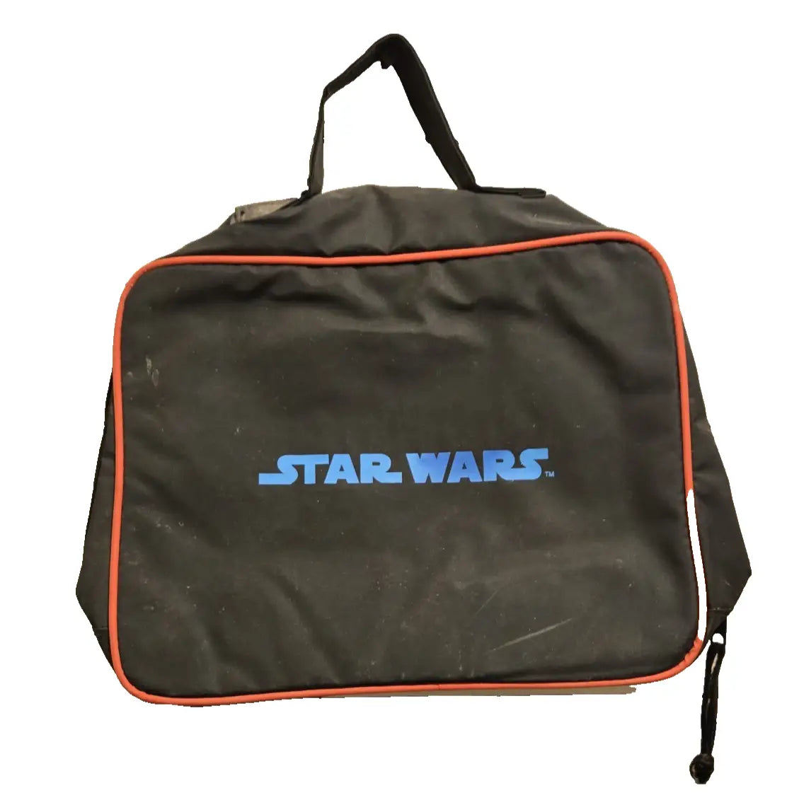 Vintage 90s Star Wars Podracing Bag - Anakin & Sebulba Lucasfilm PVC lunch bag - Entertainment Memorabilia