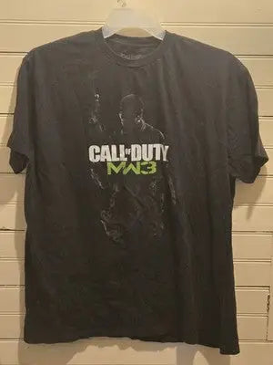 Vintage Call of Duty MW3 Shirt Mens XL Black Short Sleeve Video Game Tee Gamer - Apparel