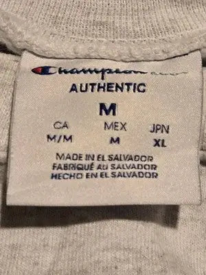 Vintage Champion Sweatshirt Mens M White ’You Be The Story Teller’ Switch - Apparel