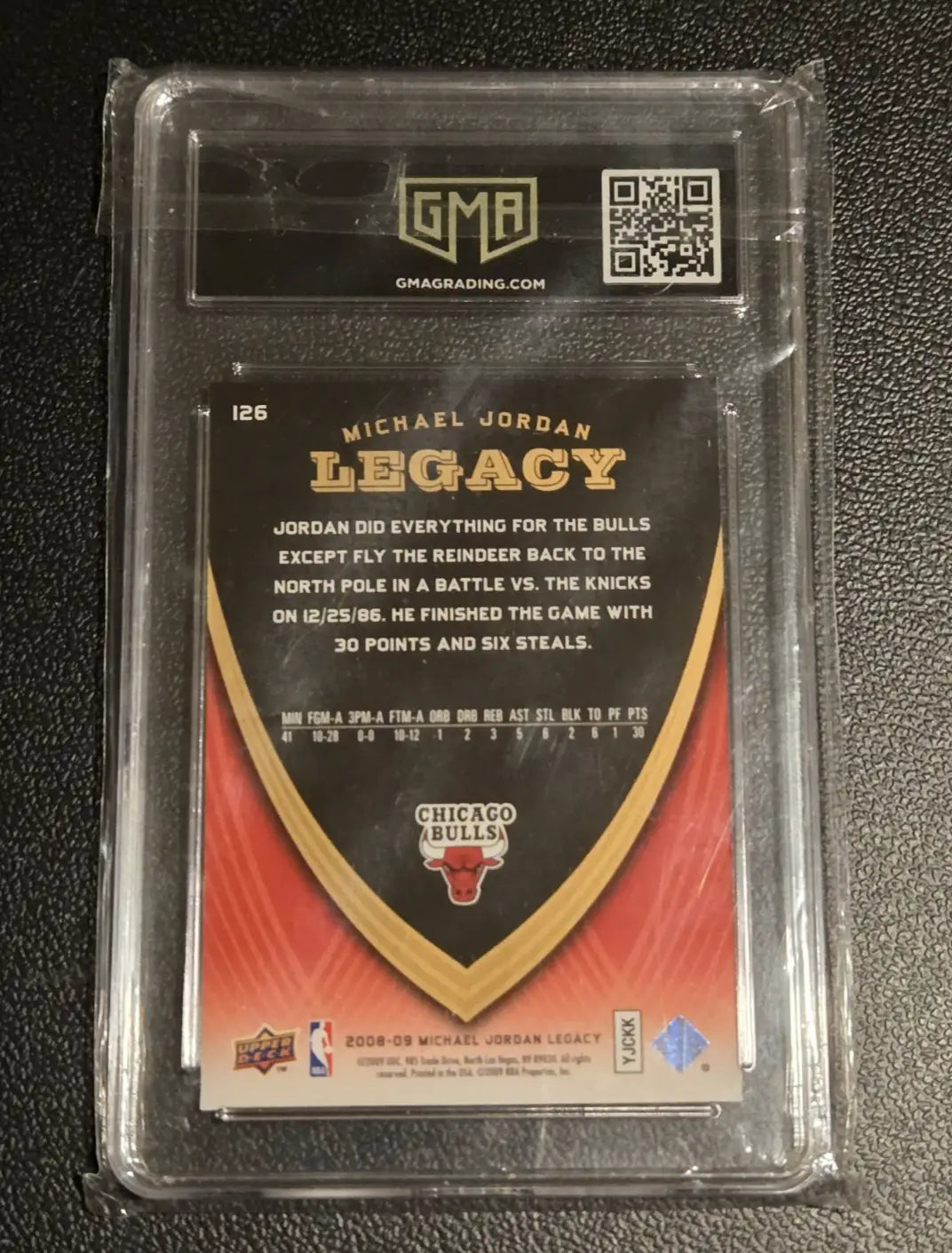 Vintage Chicago Bulls Snapback Hat + Michael Jordan & D.Rodman Graded card Lot