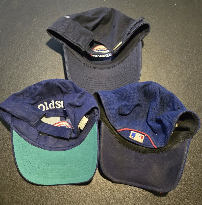 Vintage Chicago Cubs Hat Lot of 3 – Classic C Logo Angry Bear MLB Baseball Cap - Apparel