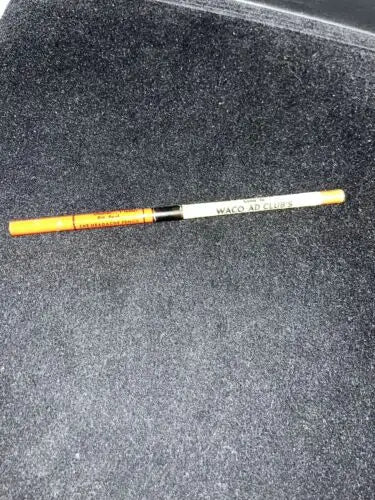 Two-toned advertising pencil for Vintage Medicine Pharmacy Headache Medical Tablets