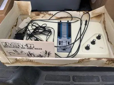Vintage Odyssey 400 Magnavox home video game console in original box