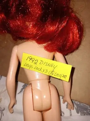 Vintage Tyco ARIEL Doll The Little Mermaid Red Hair for Custom OOAK Disney Nice - Other