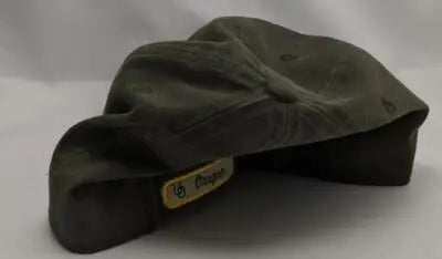 Dark green VTG American Needle Oregon Ducks cap with yellow label and logo
