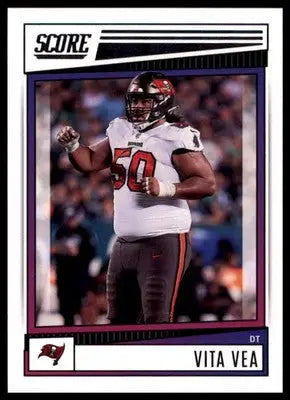 Vita Vea 2022 Score #70 Tampa Bay Buccaneers - Football Card Single
