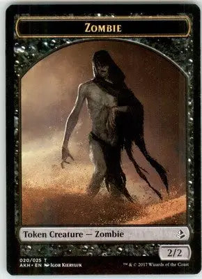 Vizier of Many Faces // Zombie Double-Sided Token - Amonkhet - 15 // 20 - Normal - TCG Card Single