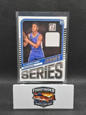 VJ Edgecombe RC Rookie patch - 2025-26 Donruss Jersey Series JS-VJE 76ers - Basketball Card Single