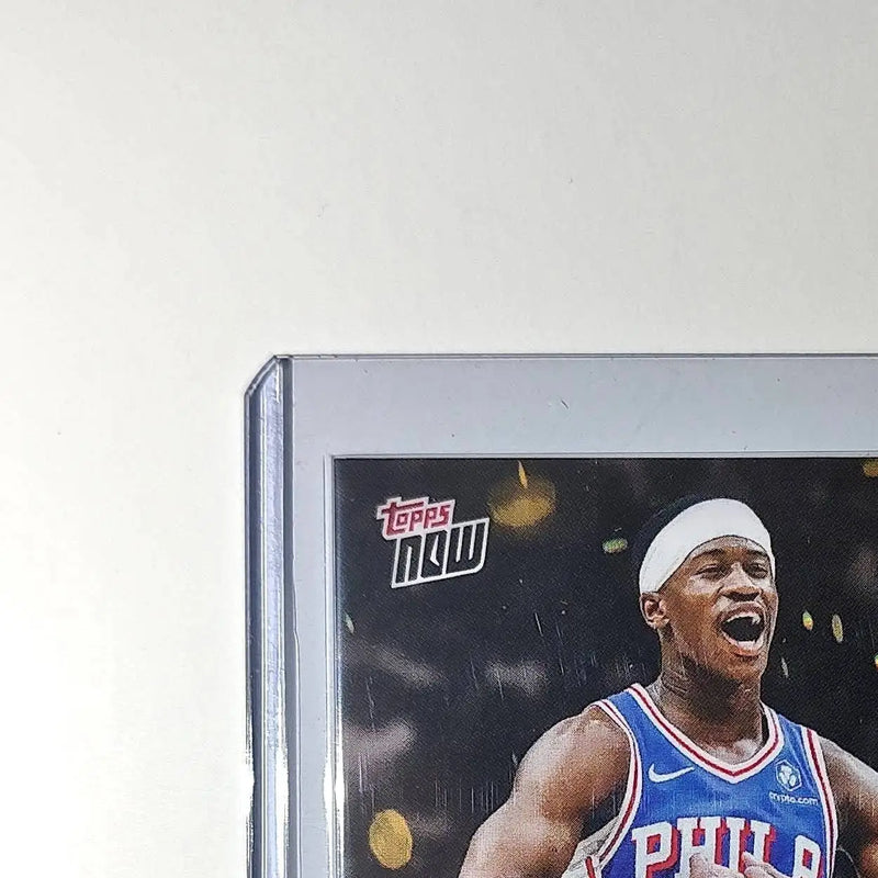 VJ Edgecombe Rookie 2025-26 Topps Now NBA All-Rookie 1st Team Philadelphia 76ers - Basketball Card Single