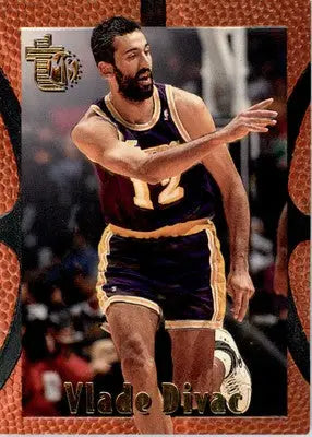 Vlade Divac - 1994-95 Topps Embossed - #46 - Basketball - Basketball Card Single