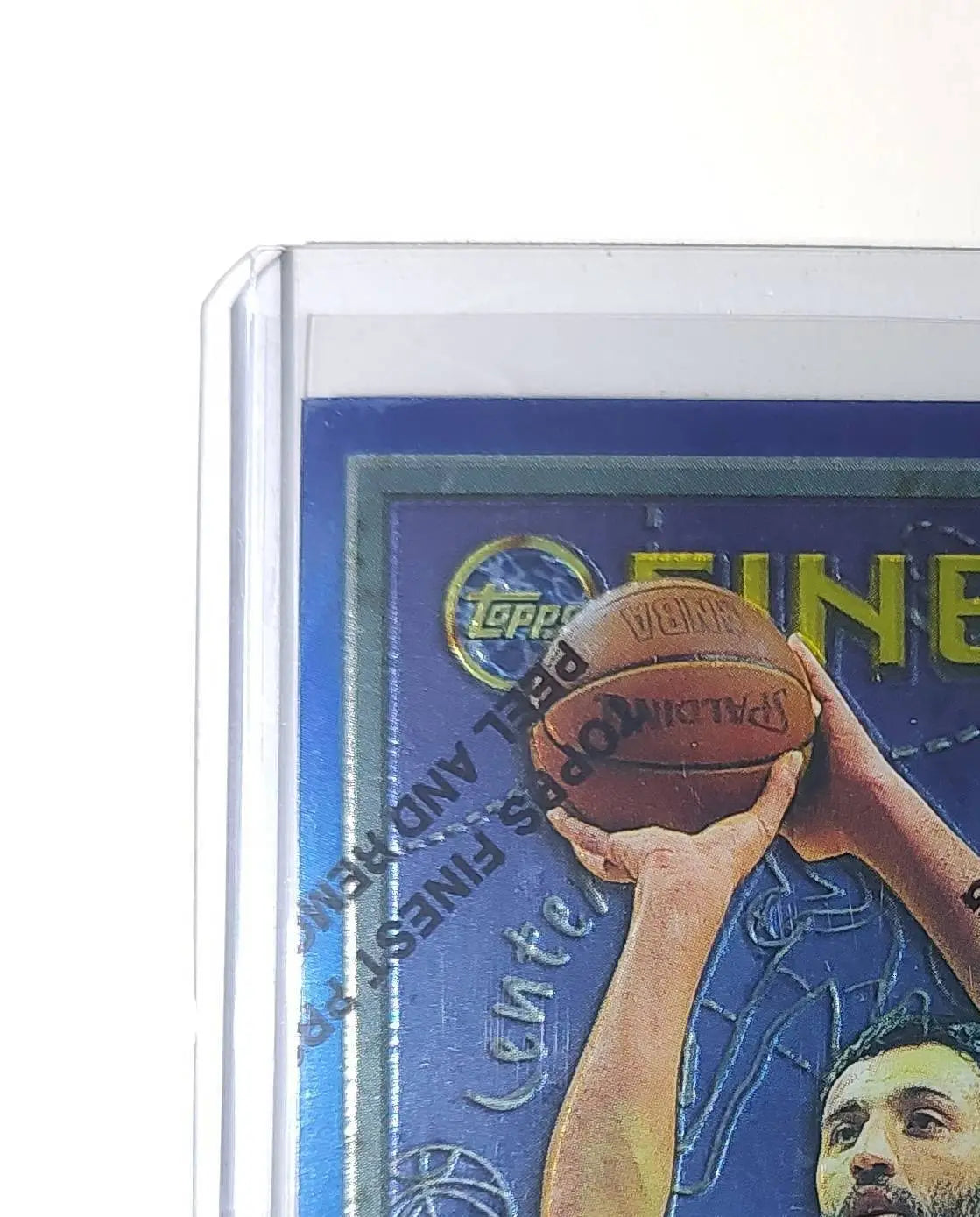 Vlade Divac 1995-96 Topps Finest NBA #219 Card Los Angeles Lakers