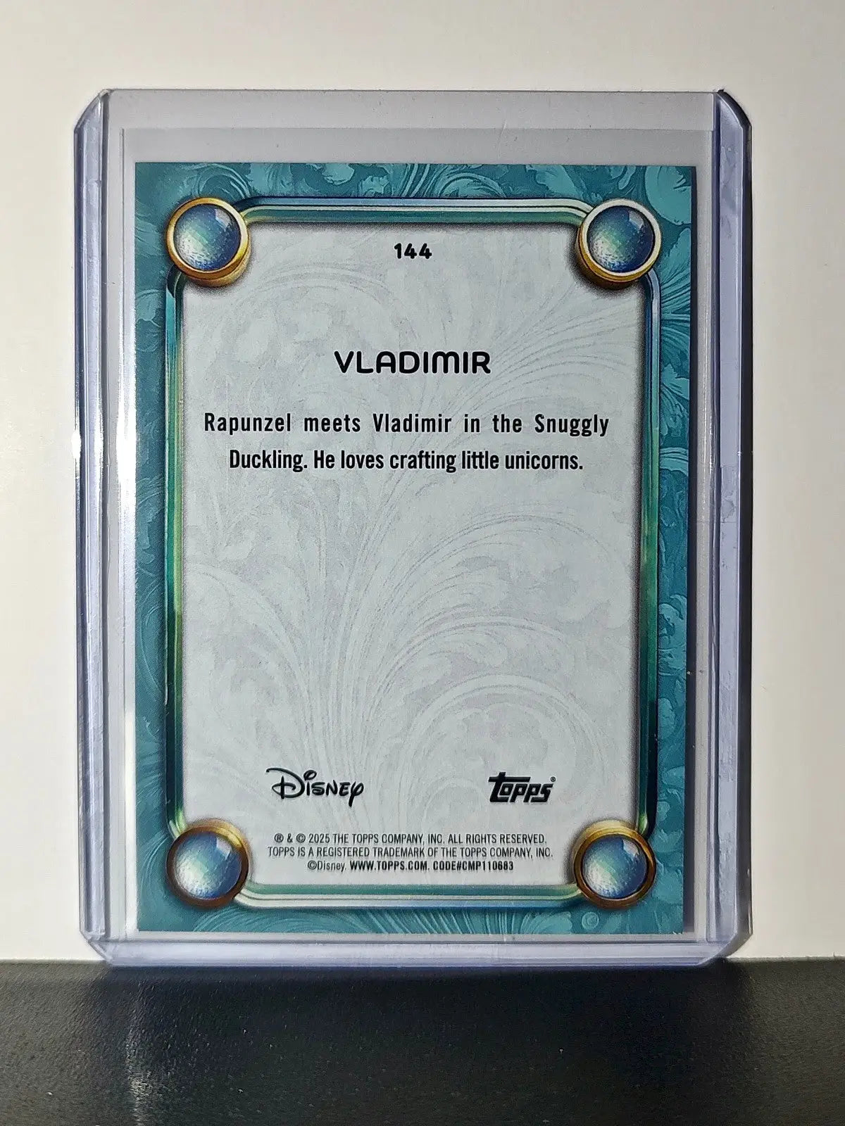 Vladimir 2025 Topps Disney Wonder #144 Diamond Card Tangled - Non-Sports Card Single