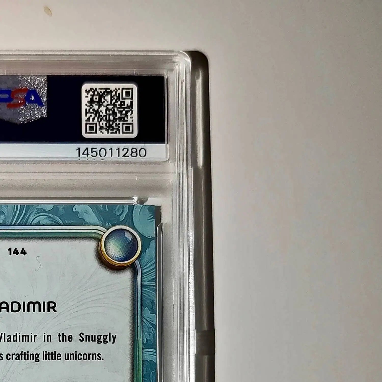 Vladimir 2025 Topps Disney Wonder #144 Diamond Card Tangled PSA 7 - Non-Sports Card Single