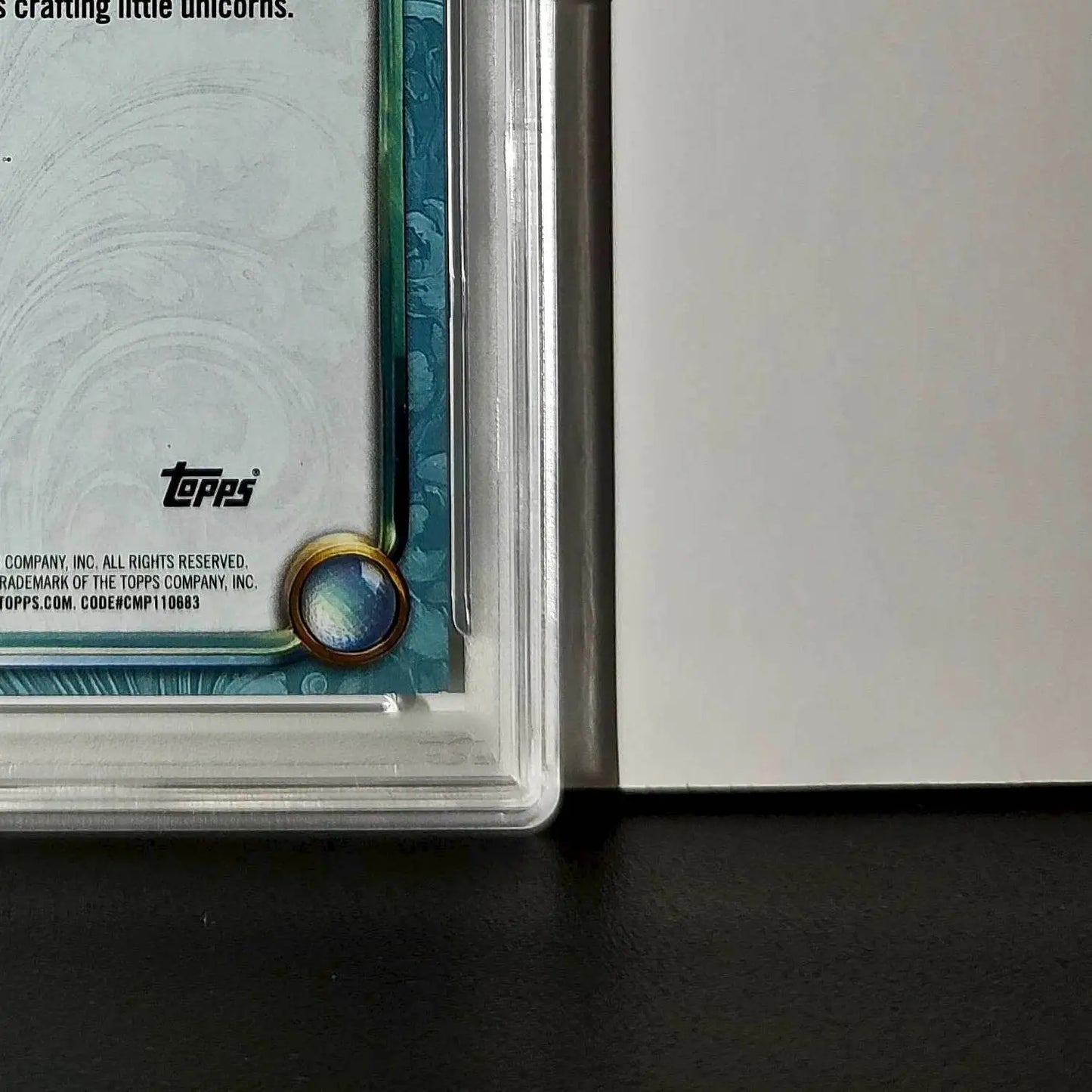 Vladimir 2025 Topps Disney Wonder #144 Diamond Card Tangled PSA 7 - Non-Sports Card Single