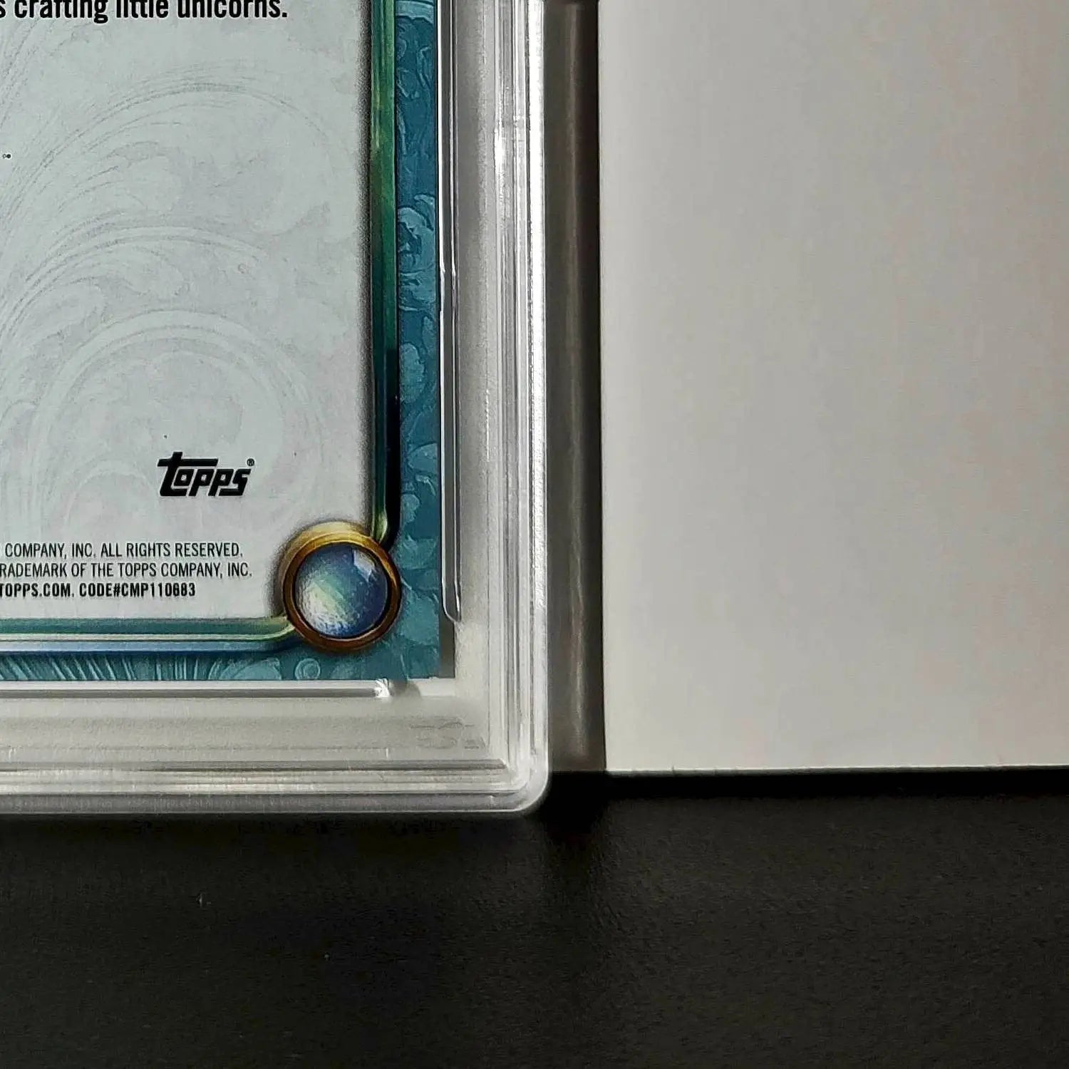 Vladimir 2025 Topps Disney Wonder #144 Diamond Card Tangled PSA 7 - Non-Sports Card Single