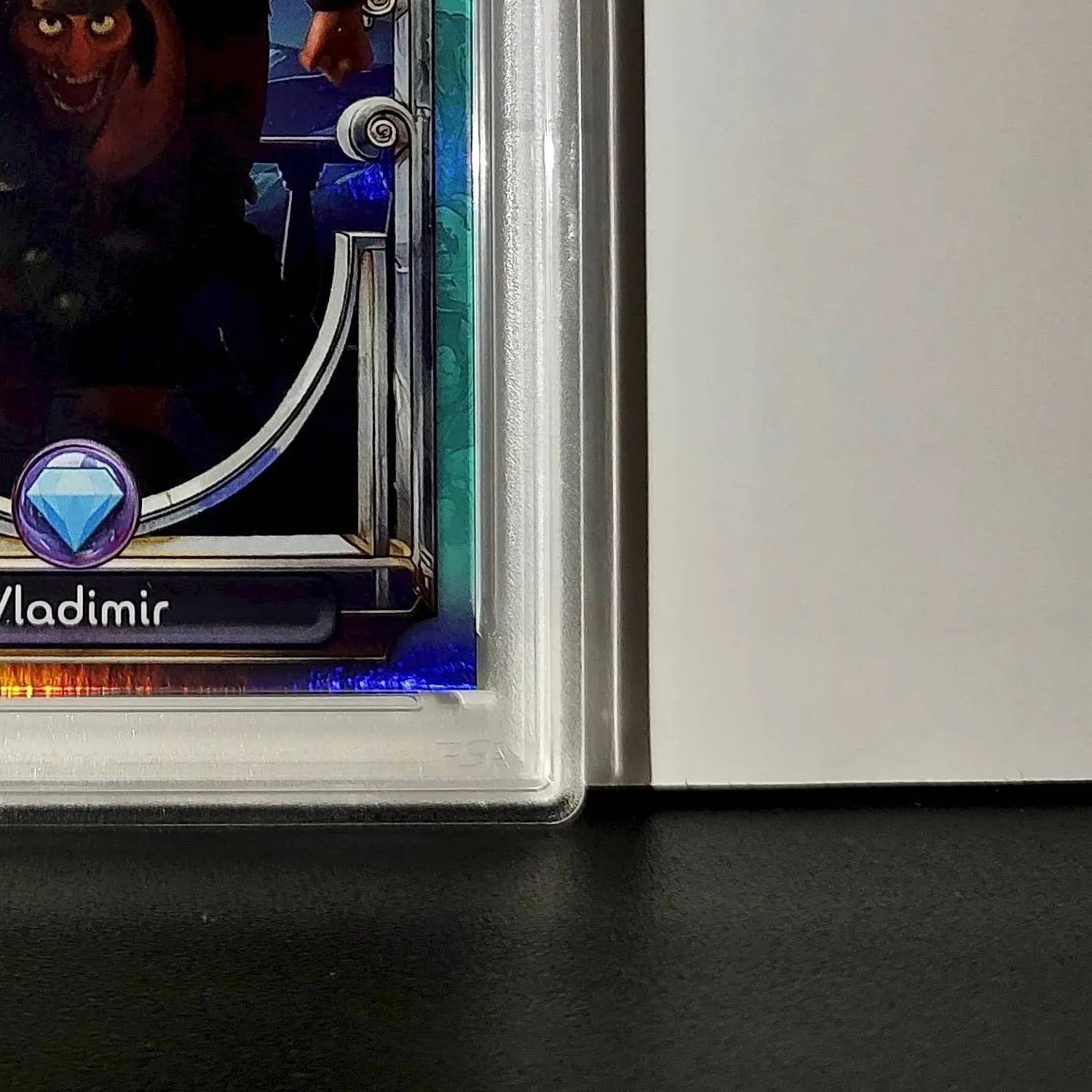 Vladimir 2025 Topps Disney Wonder #144 Diamond Card Tangled PSA 7 - Non-Sports Card Single