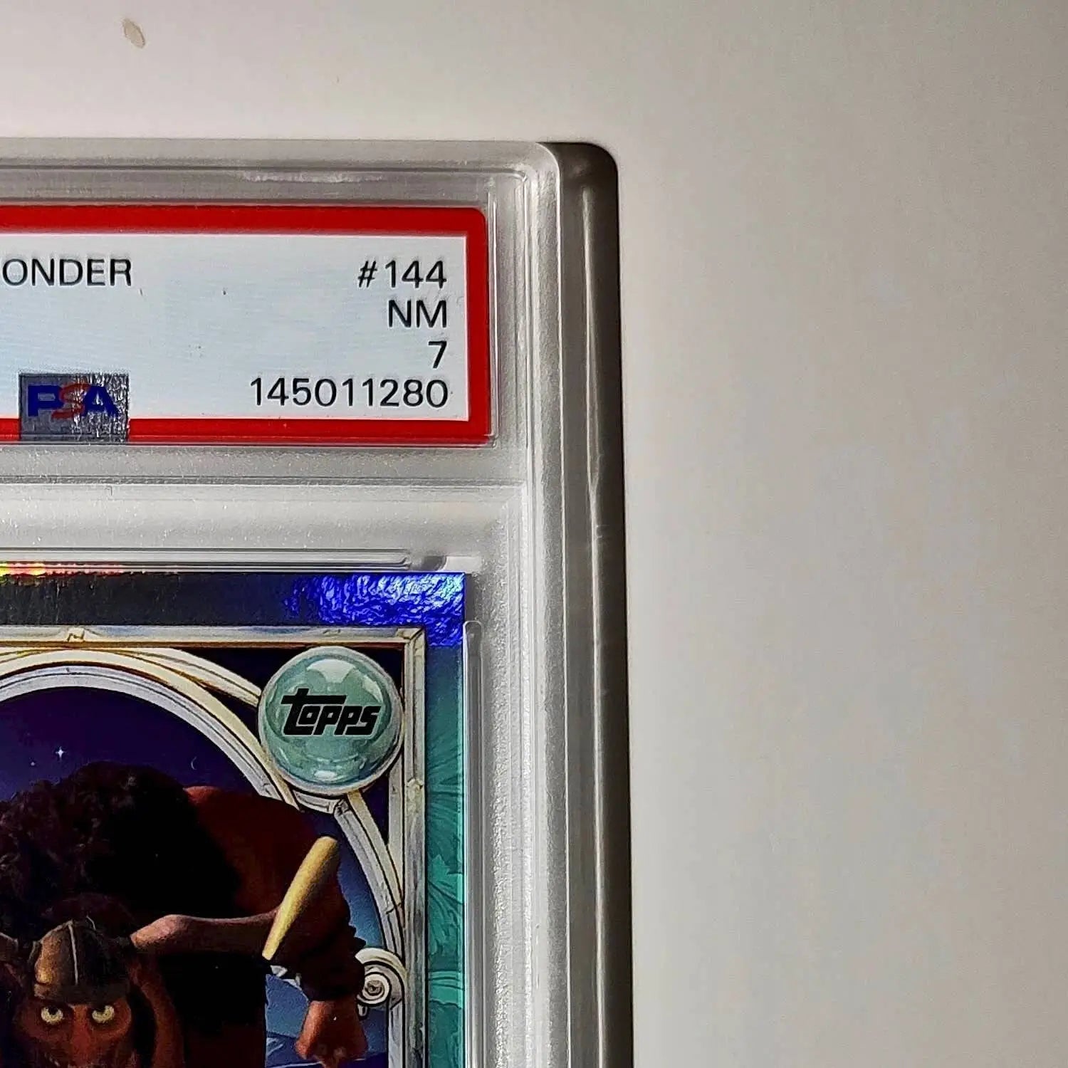 Vladimir 2025 Topps Disney Wonder #144 Diamond Card Tangled PSA 7 - Non-Sports Card Single