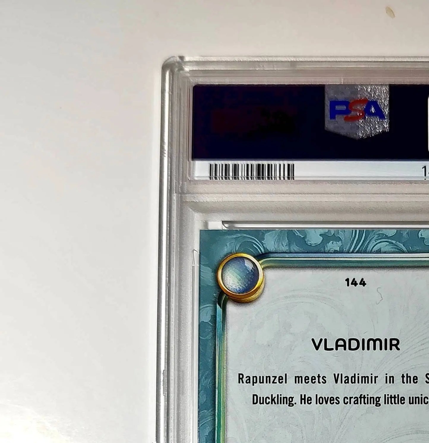 Vladimir 2025 Topps Disney Wonder #144 Diamond Card Tangled PSA 7 - Non-Sports Card Single