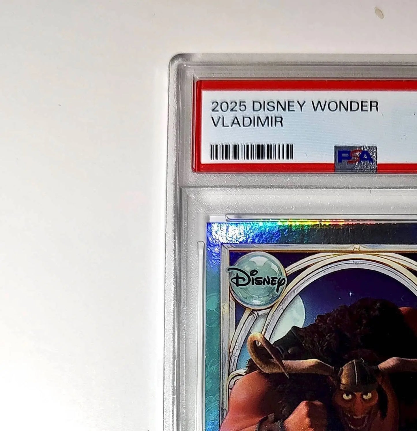 Vladimir 2025 Topps Disney Wonder #144 Diamond Card Tangled PSA 7 - Non-Sports Card Single