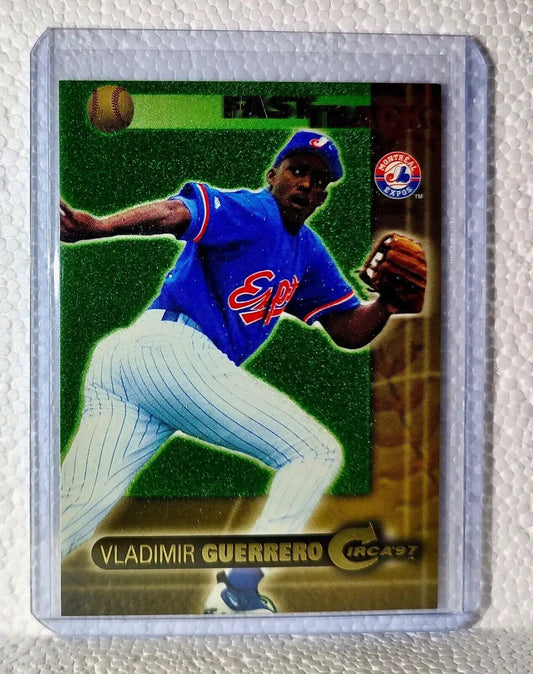 Vladimir Guerrero 1997 Fleer Skybox MLB #1 Fast Track Card Montreal Expos - Baseball Card Single