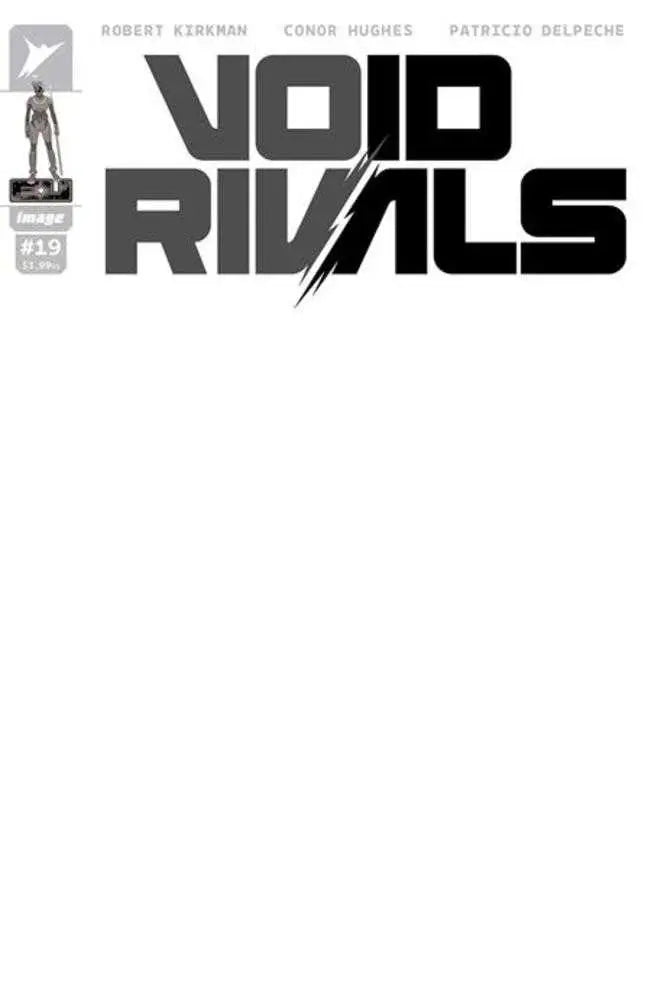 Void Rivals #19 Cover G Blank Sketch Variant comic book cover art