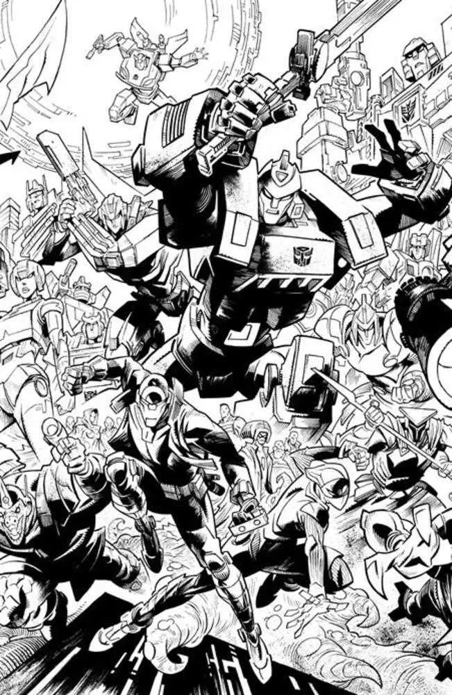 Void Rivals #20 Cover G Jason Howard Energon Universe Second Anniversary Variant - Back Issues