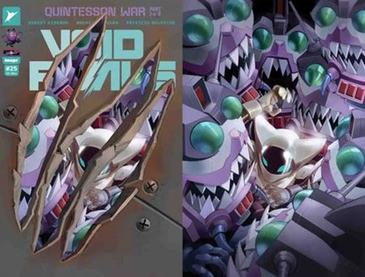 Void Rivals #25 Cover K Eric Canete Foil Die Cut Variant - Comic Book