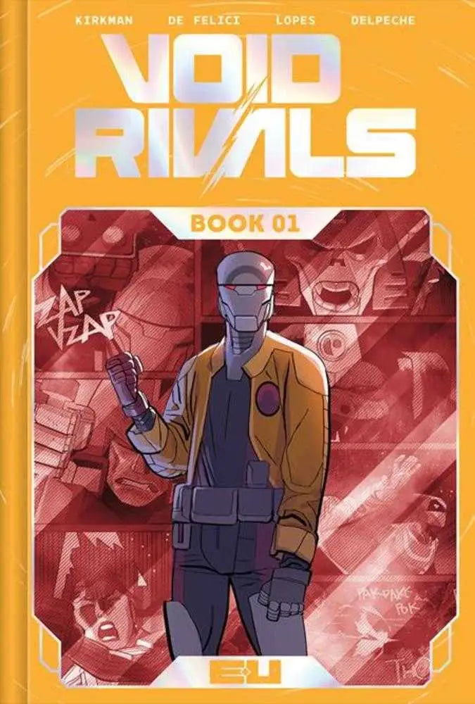 Comic book cover for Void Rivals Deluxe Edition Hardcover Book 01 in the Energon Universe