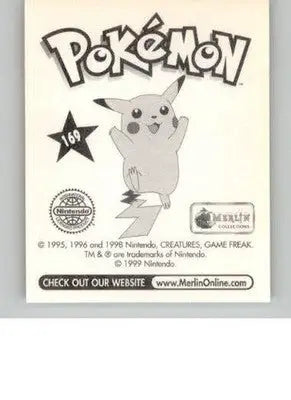 Voltorb - 1999 Merlin Pokemon Stickers - #169 - Non_sport - Non-Sports Card Single
