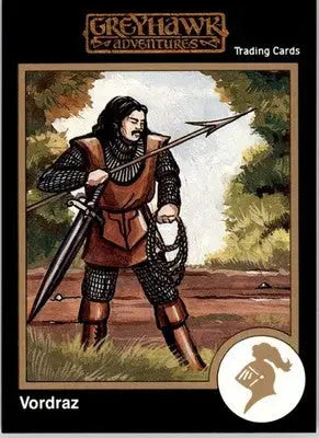 Vordraz - 1992 TSR Advanced Dungeons & Dragons - #57 - Non_sport - Non-Sports Card Single