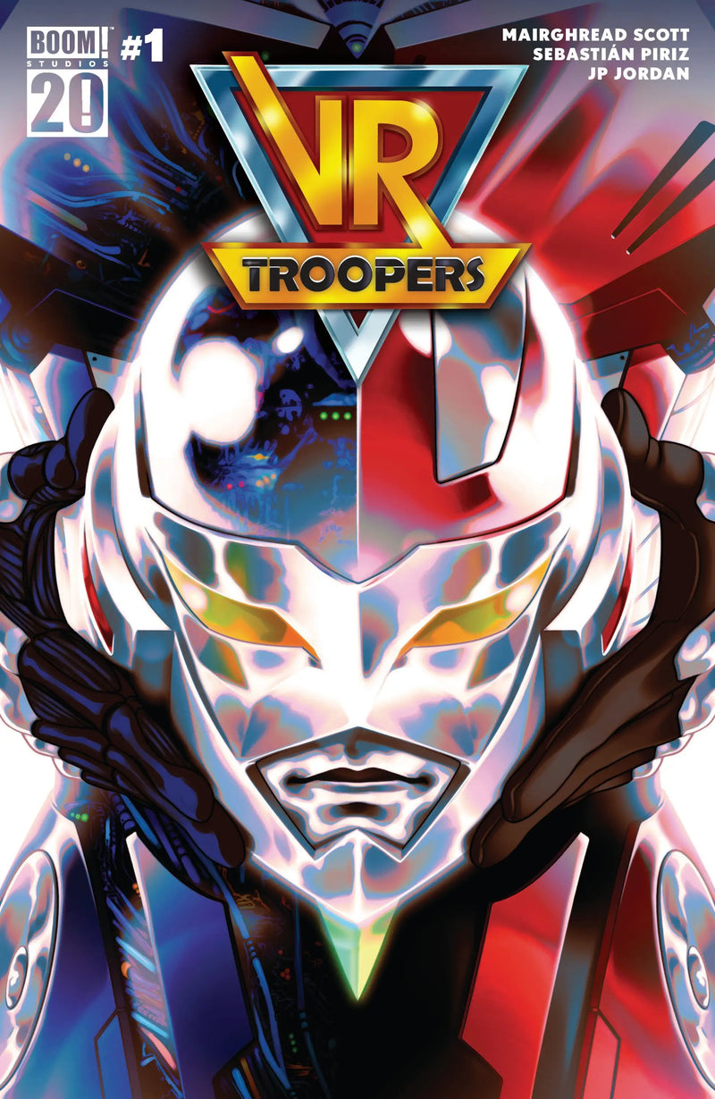 VR Troopers comic book cover Variant Dressed Montes for Vr Troopers #1 B Variant