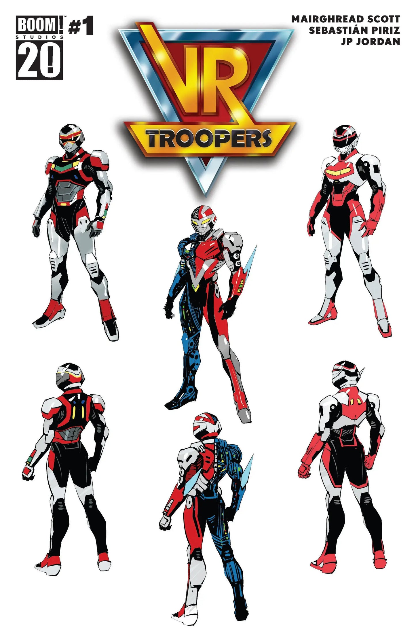 Vr Troopers #1 Zb 2nd Print (Dressed Mora) - Comic Book