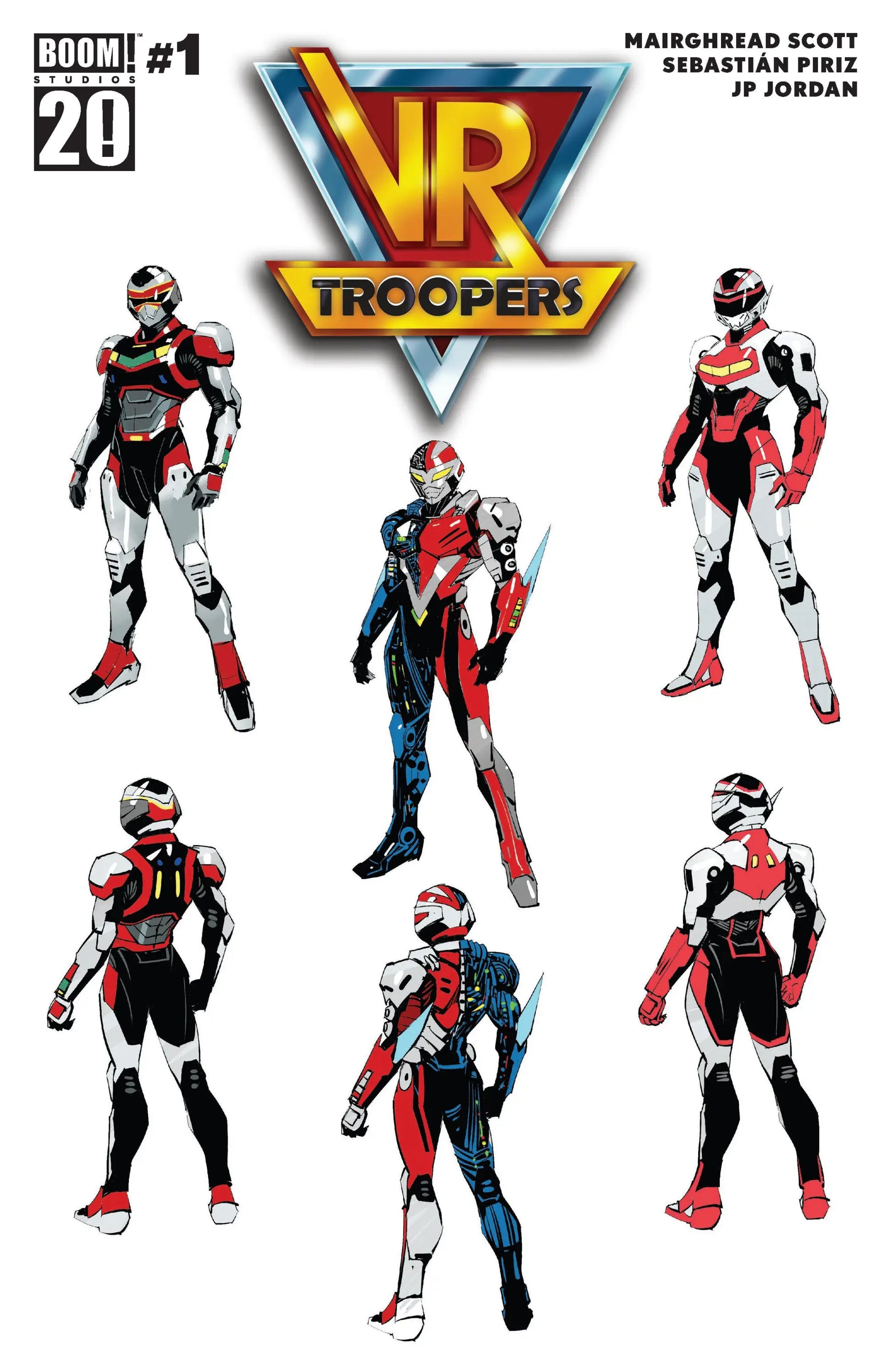 Vr Troopers #1 Zb 2nd Print (Dressed Mora) - Comic Book