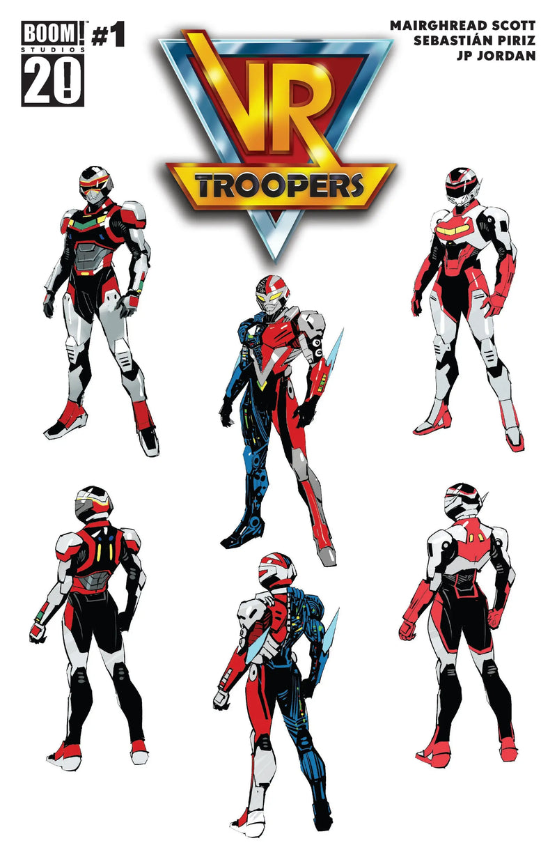 Vr Troopers #1 Zb 2nd Print (Dressed Mora) - Comic Book