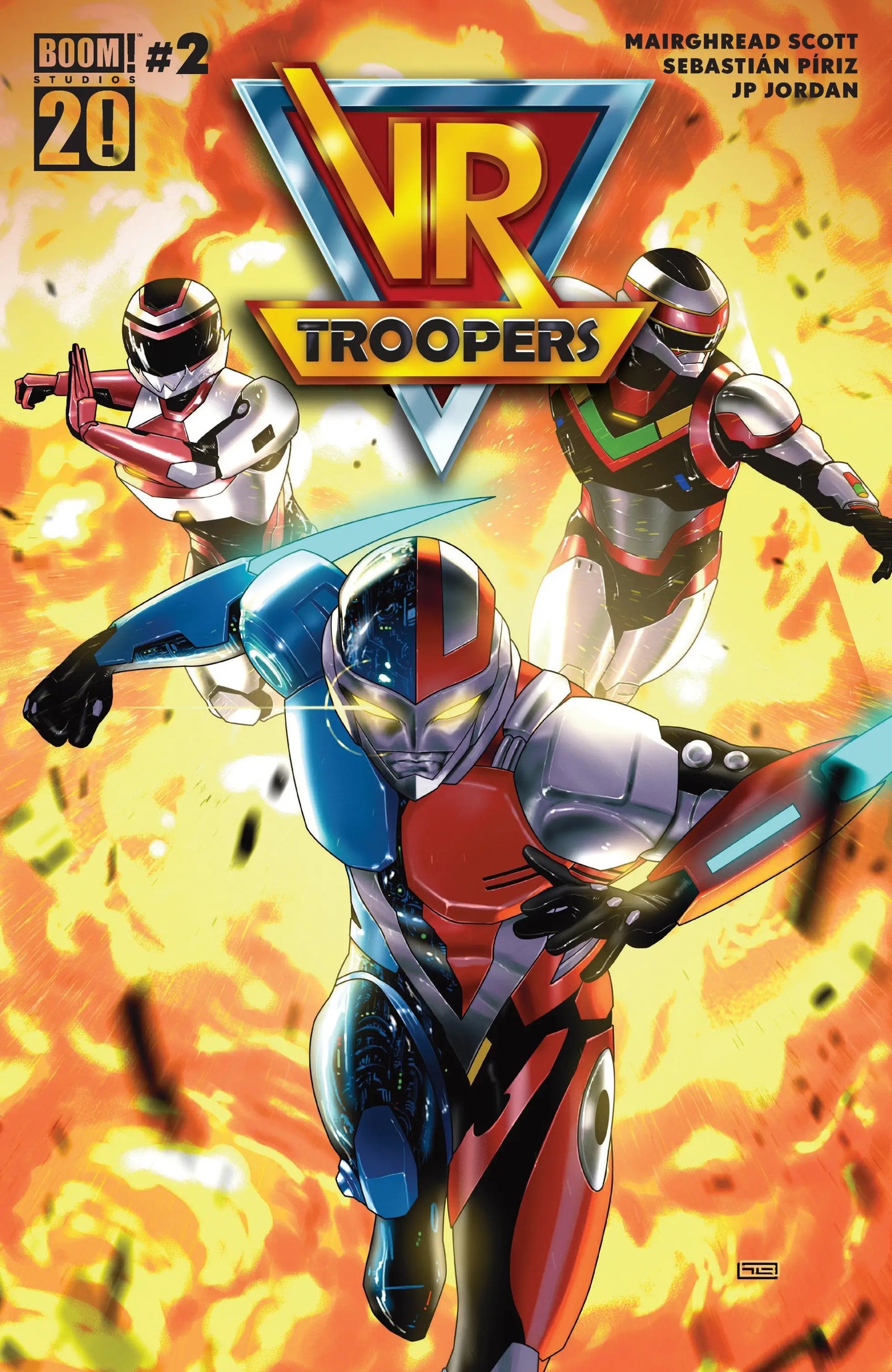 Vr Troopers #2 A Main (Dressed Clarke) - Comic Book