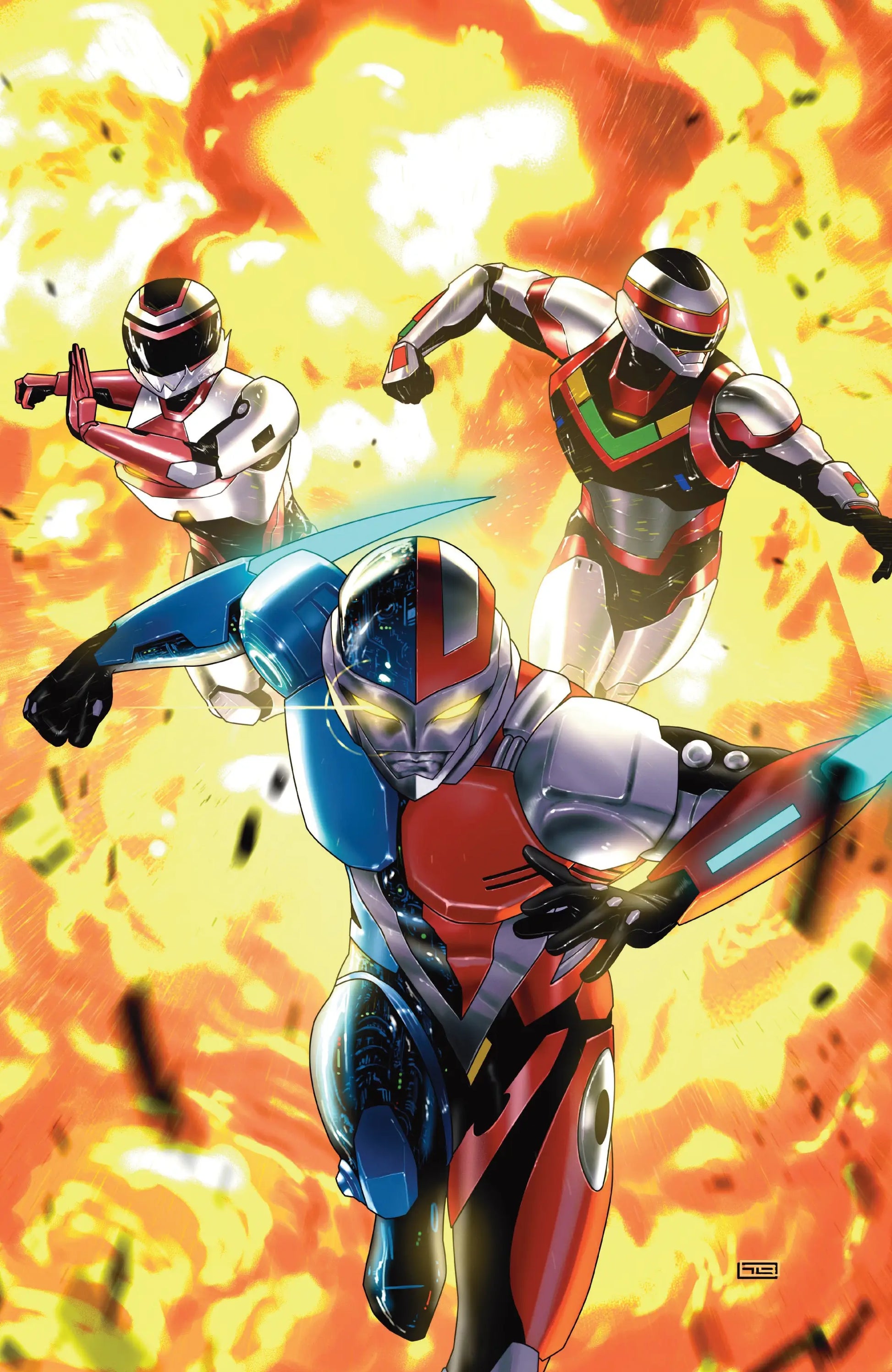 Vr Troopers #2 C Variant (Full Art Foil Clarke) - Comic Book