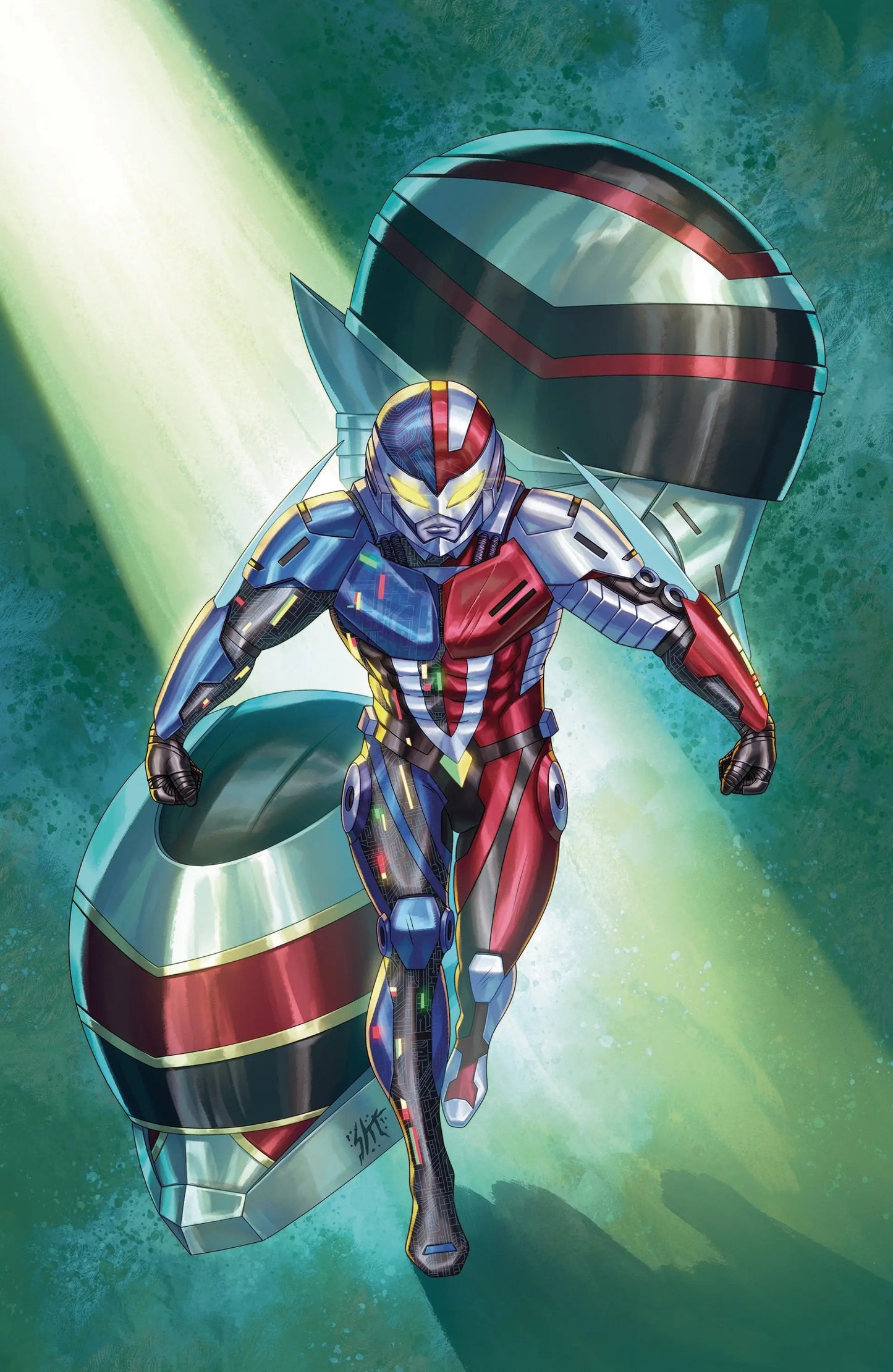 Vr Troopers #5 H Unlimited Variant (Full Art Ellis) - Comic Book