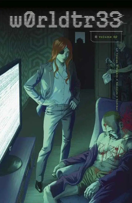 Comic book cover of W0rldtr33 TPB Volume 02 from the W0rldtr33 series, Mature edition