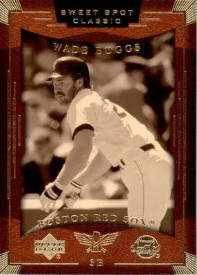 Wade Boggs - 2004 Upper Deck Sweet Spot Classic - #86 - Baseball - Baseball Card Single
