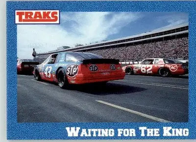 Waiting for The King - 1991 Traks Richard Petty - #35 - Racing - Racing Card Single