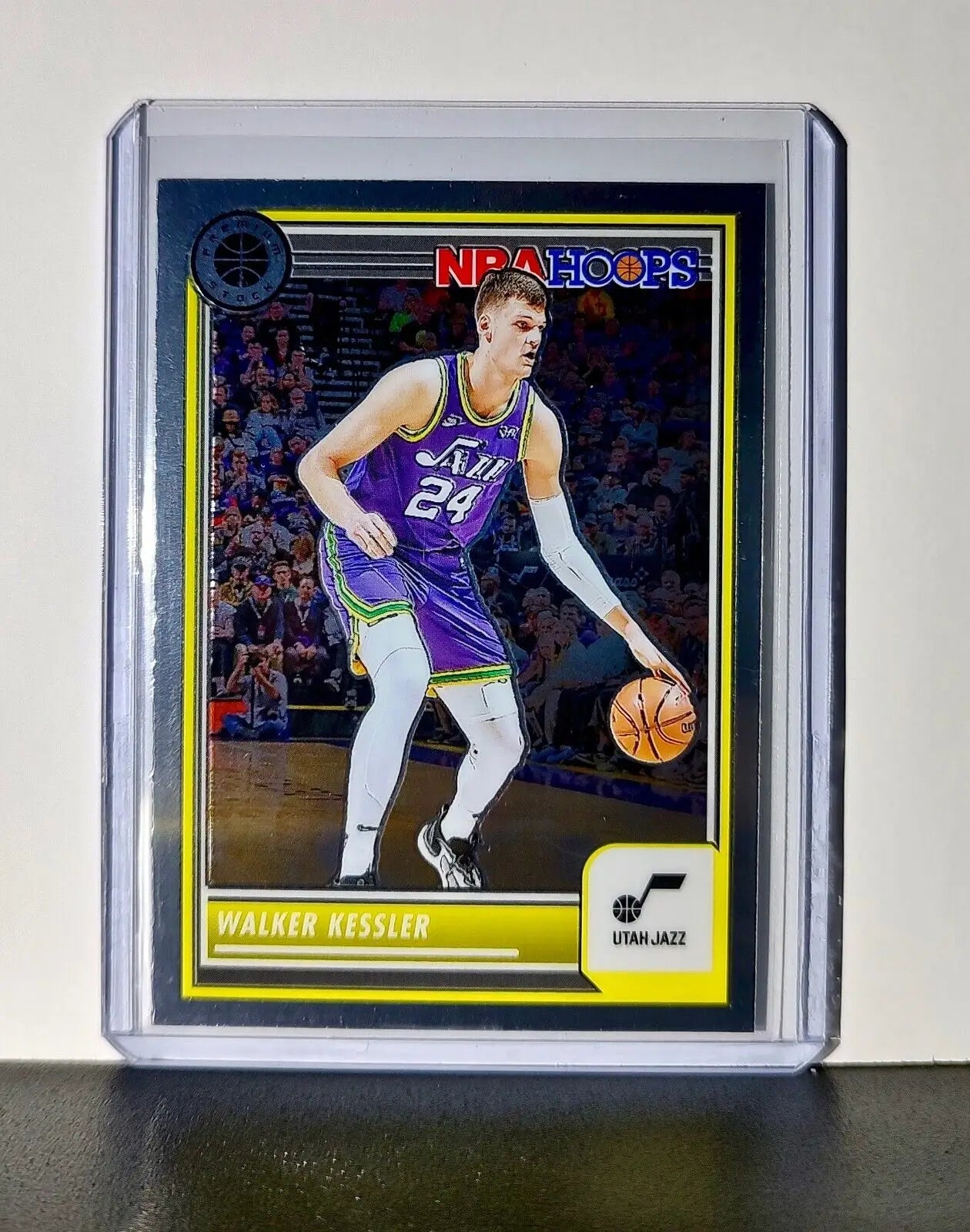 Walker Kessler 2023-24 Panini Premium Stock NBA Hoops #173 Card Utah Jazz - Basketball Card Single