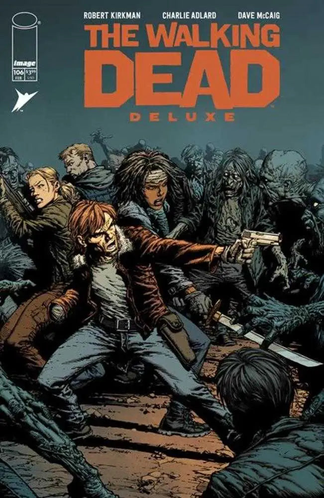 Walking Dead Deluxe comic book Cover A featuring David Finch and Dave Mccaig