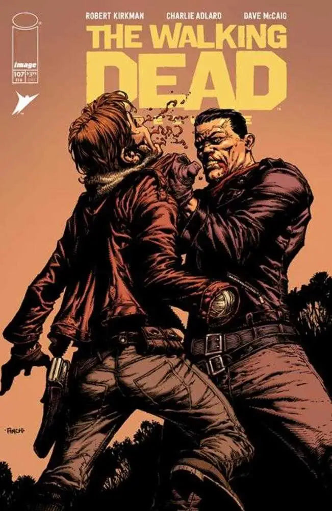 Walking Dead Deluxe comic book cover featuring Walking Dead characters and artwork