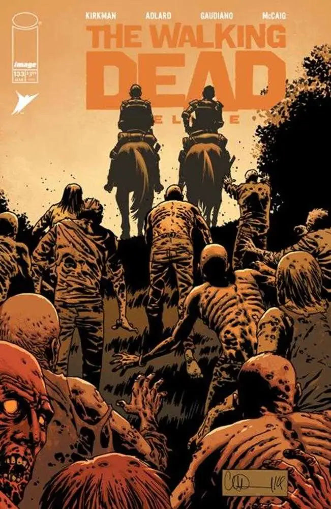 Walking Dead Deluxe #133 Cover B Charlie Adlard & Mave Mccaig Variant (Mature) - Comic Book