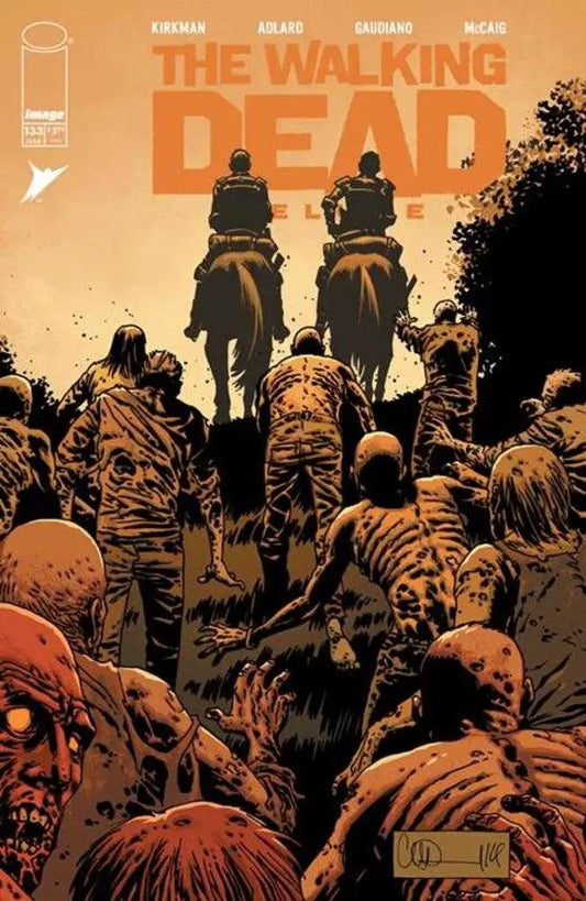 Walking Dead Deluxe #133 Cover B Charlie Adlard & Mave Mccaig Variant (Mature) - Comic Book