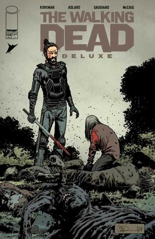 Walking Dead Deluxe #134 Cover B Charlie Adlard & Mave Mccaig Variant (Mature) - Back Issues