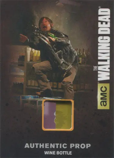 Authentic prop trading card featuring a character from The Walking Dead Season 4 Part 2