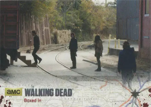 Silver foil parallel Trading Card from The Walking Dead Season 4 Part 2, card #23/99