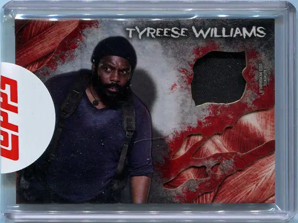 Trading card of Chad L Coleman as Tyreese Williams from Walking Dead series